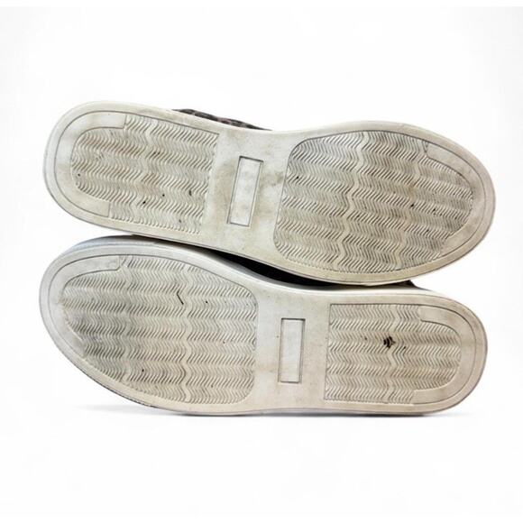 Very G Fur Ankle Boots Sneakers Womens Sz 8 Leopard Cheetah Flat Heel Booties - Picture 7 of 7